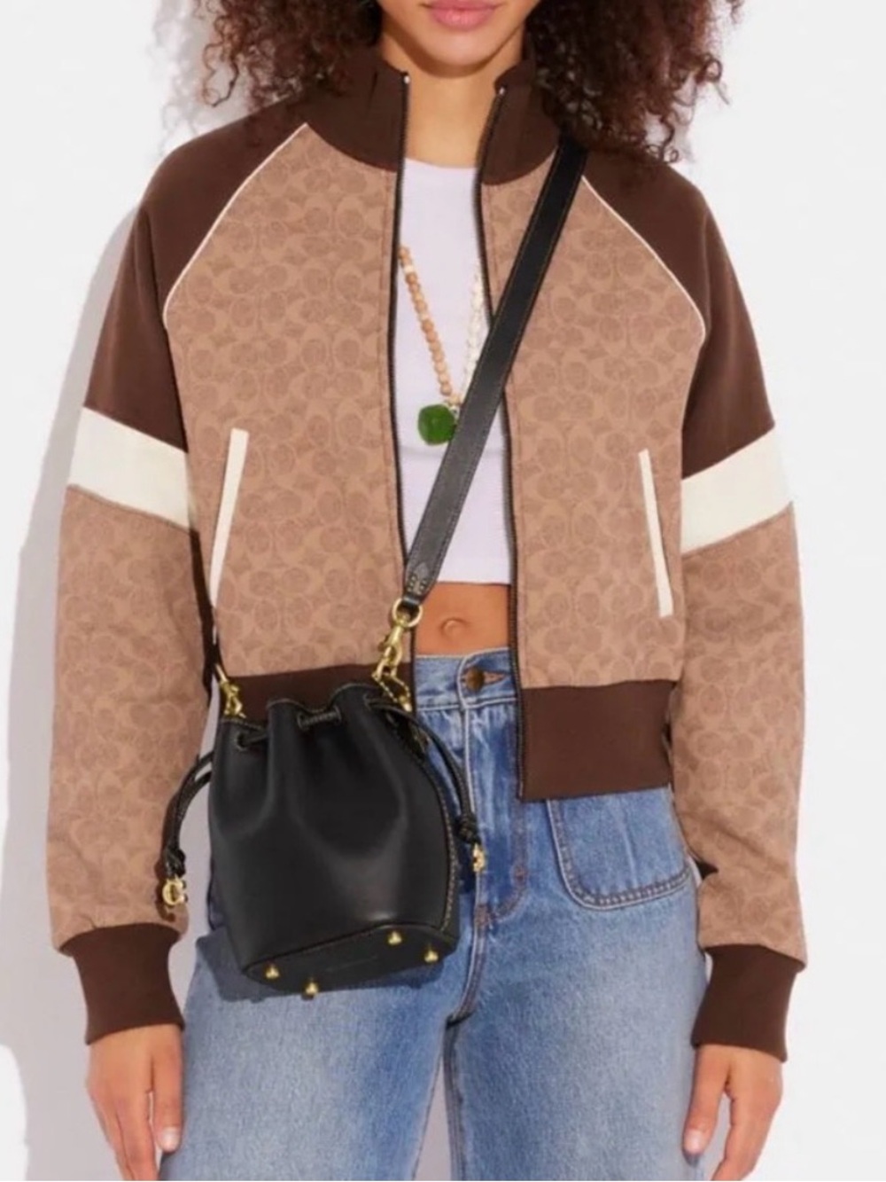 Coach Black Camila Bucket Bag - Picture 8 of 8